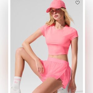 🆕 Alosoft Crop Finesse Short Sleeve 🆕